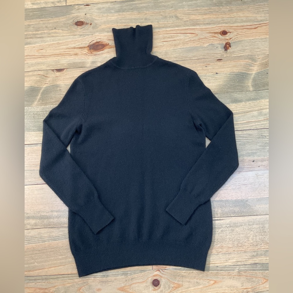 ‼️EQUIPMENT CASHMERE BLACK OVERSIZED TURTLENECK‼️